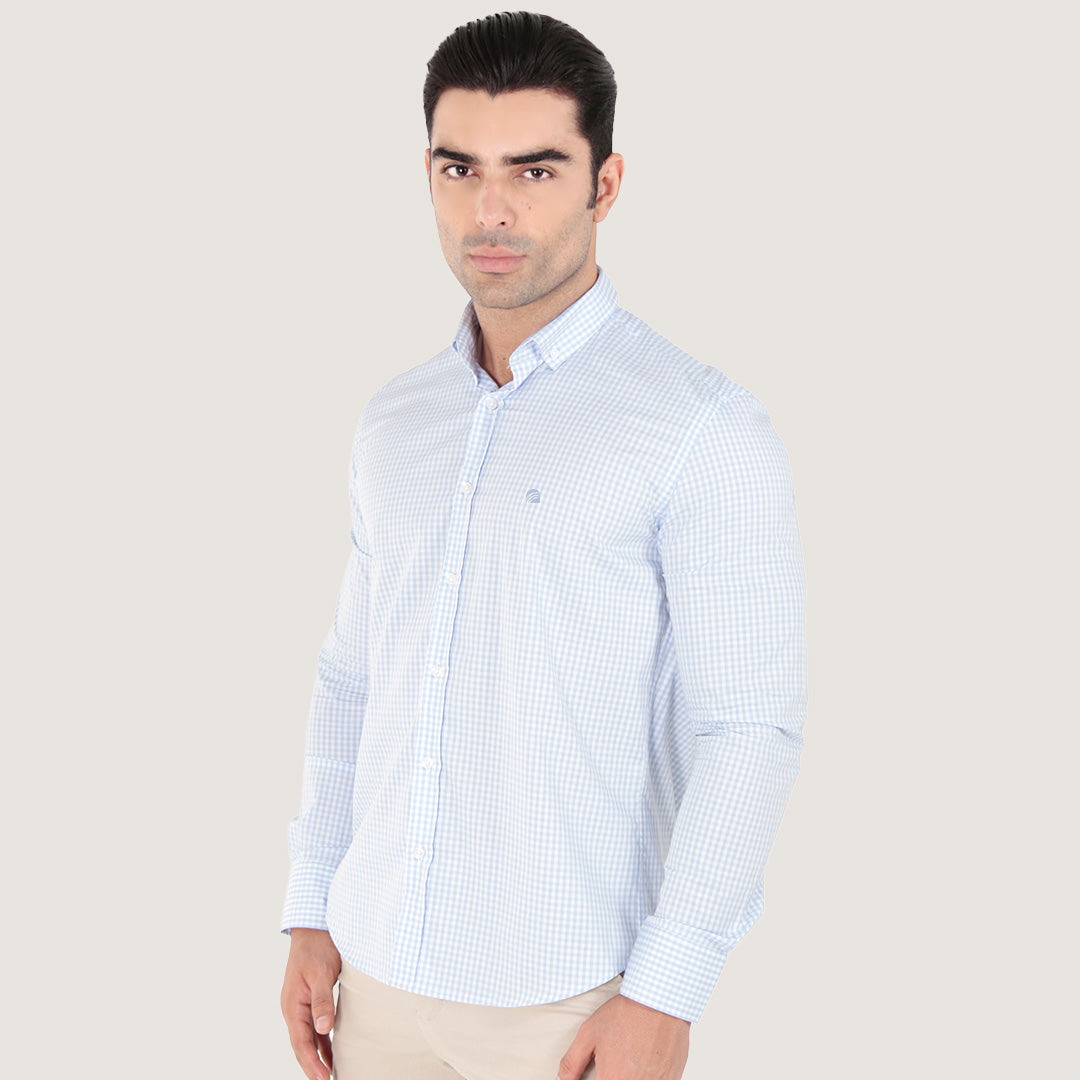 CAMISA MANGA LONGA SLIM FIT XADREZ