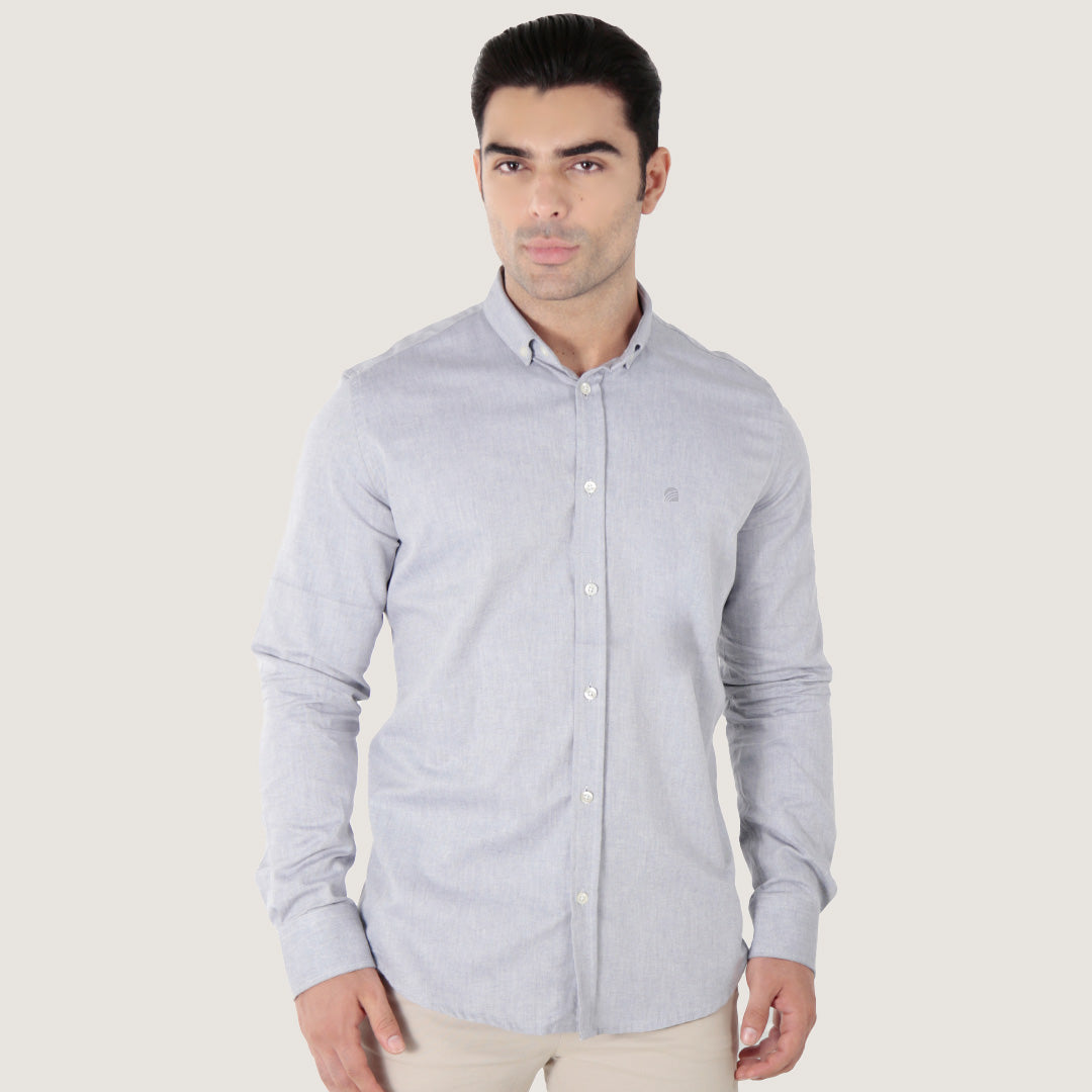 CAMISA MANGA LONGA SLIM FIT OXFORD BUTTON DOWN