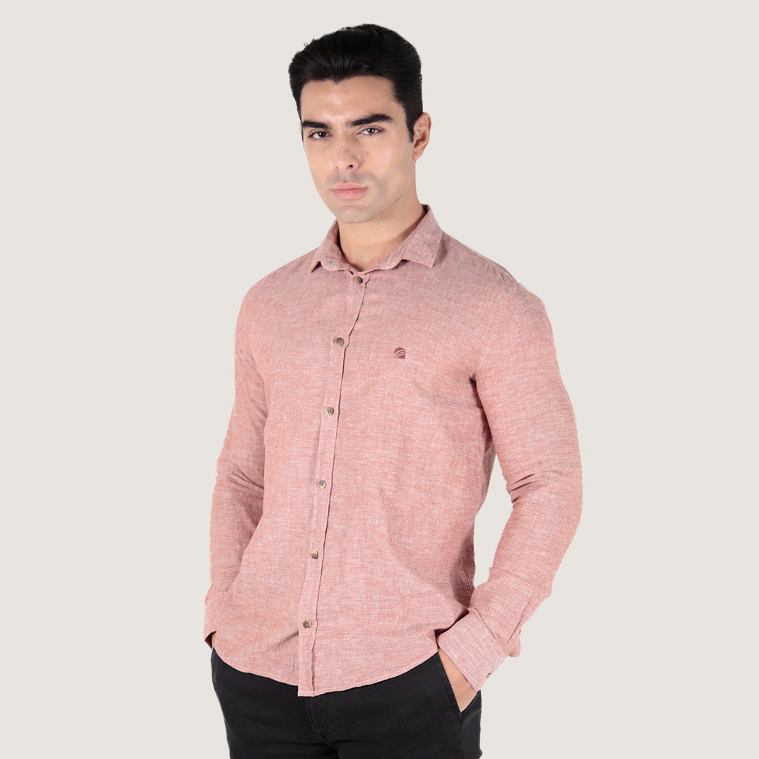 CAMISA MANGA LONGA LINHO SLIM FIT
