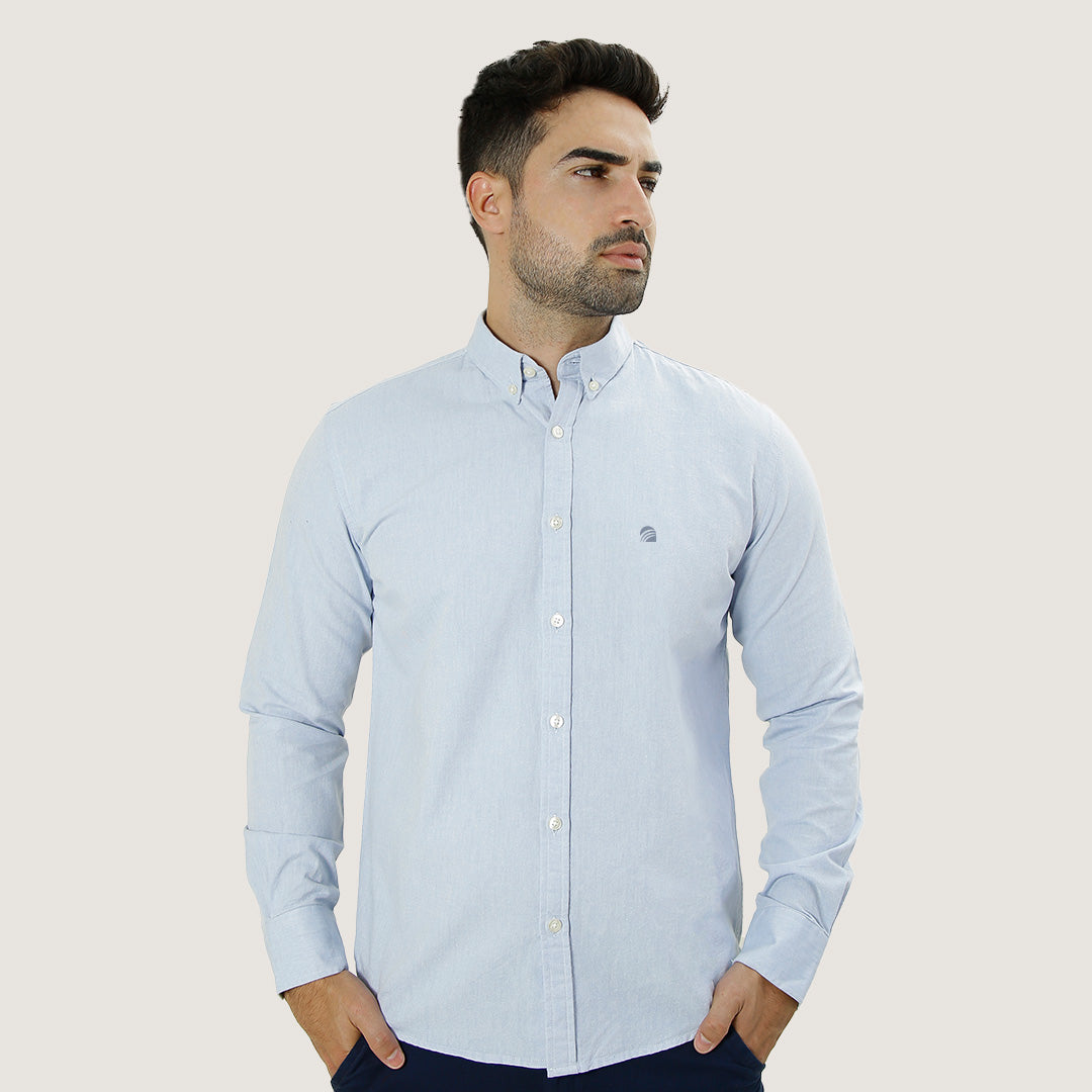 CAMISA MANGA LONGA SLIM FIT OXFORD BUTTON DOWN