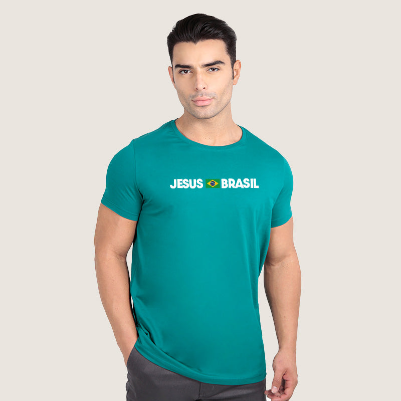 Camiseta Jesus Brasil