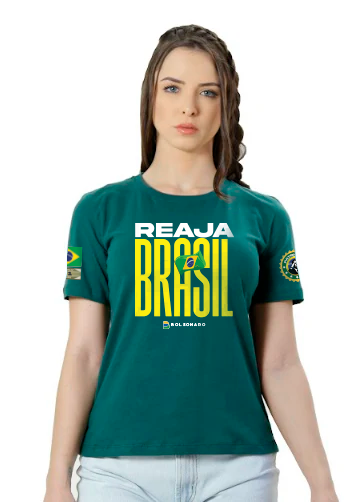 Camiseta Feminina T-Shirt Baby Long Gola Redonda