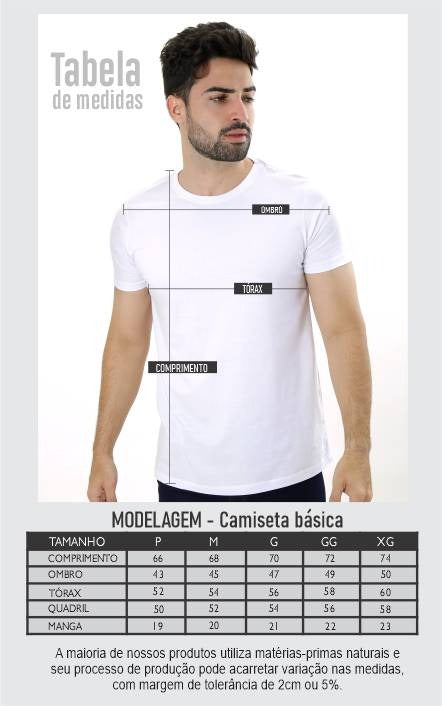 CAMISETA PREMIUM ALGODÃO EGÍPCIO