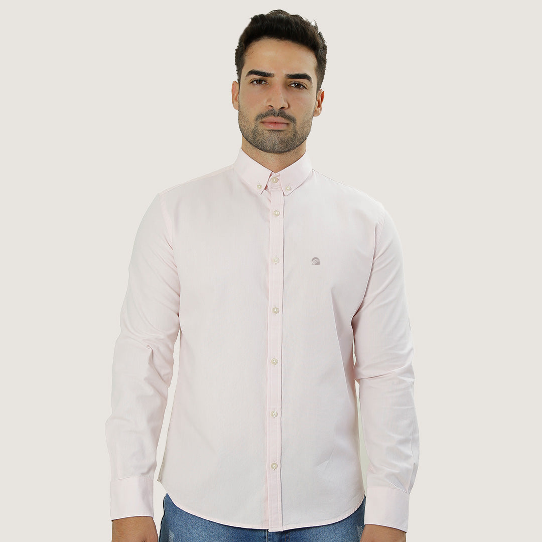 CAMISA MANGA LONGA SLIM FIT OXFORD BUTTON DOWN