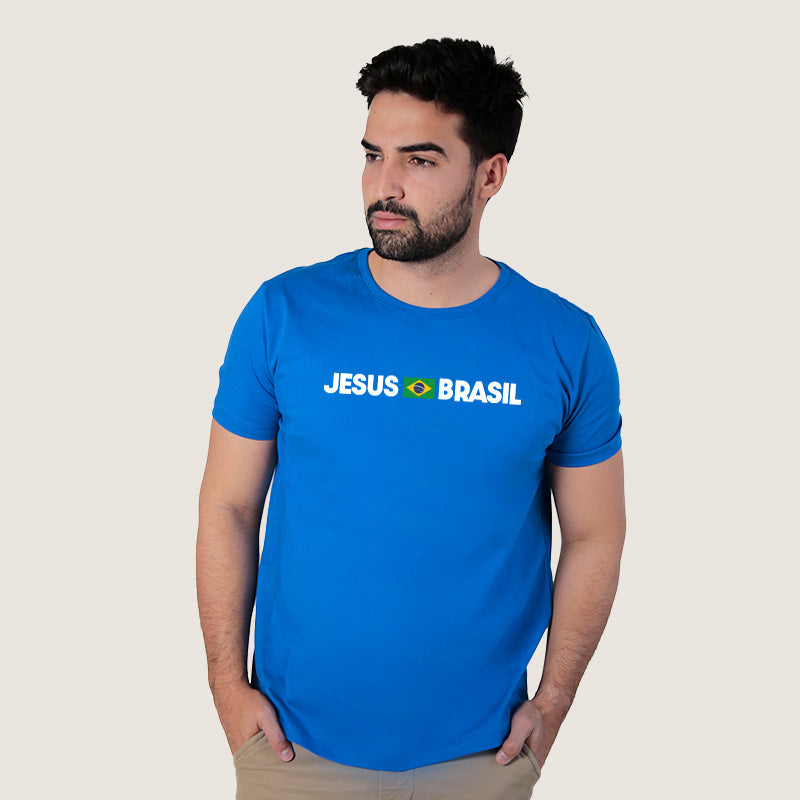 Camiseta Jesus Brasil