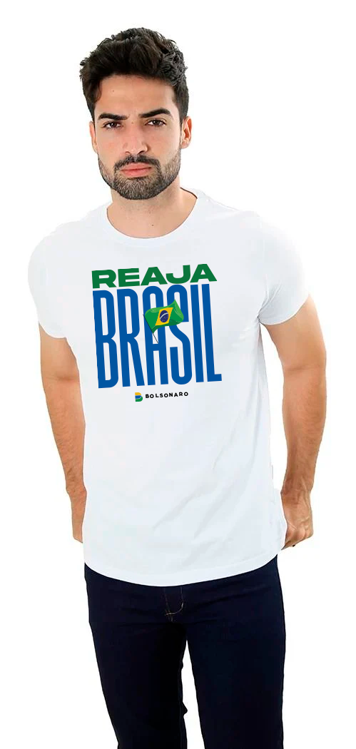 Camiseta Básica Gola Redonda - Moda