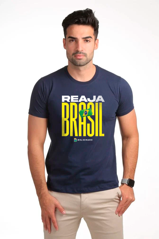 Camiseta Básica Gola Redonda - Moda